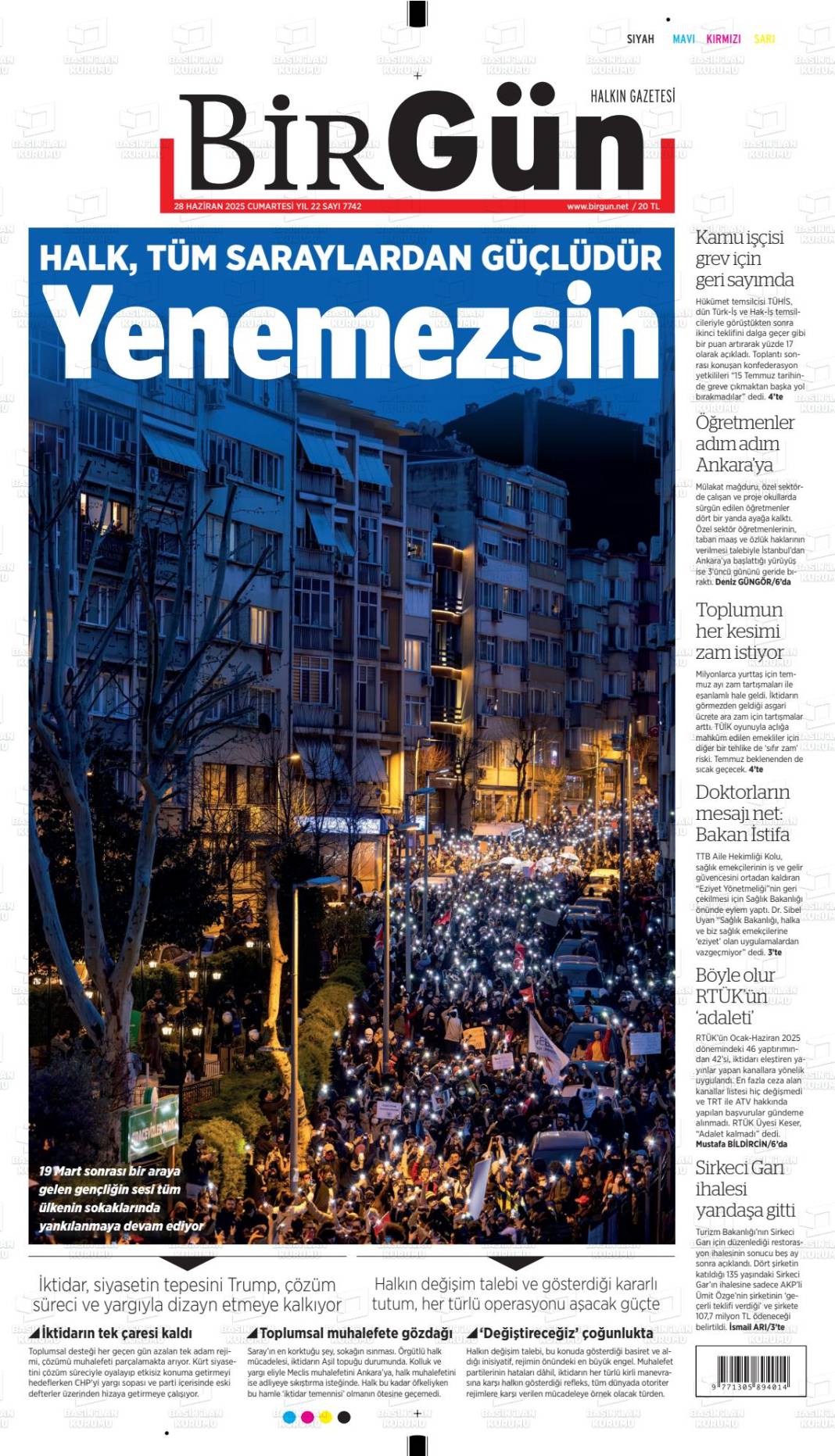 Gazeteler bugün ne yazdı? İşte manşetlerle Türkiye gündemi... 8